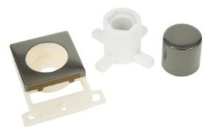 Click Scolmore - Click MiniGrid Dimmer Module Mounting Kit Black Nickel (MD150BN)