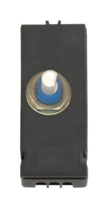 Click Scolmore - Click MiniGrid 6A 2 Way Push On/Off (Non-Dimming) Module (25 X 62Mm) (MD9001)