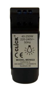 Click Scolmore - Click MiniGrid 250W 2 Way Resistive / Inductive Dimmer Module (25 X 62Mm) (MD9022)