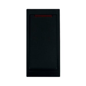 Click Scolmore - Click New Media 20A Dp Media Switch With Neon Black (MM023BK)