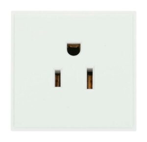 Click Scolmore - Click New Media 16A 110V Us Socket Outlet Polar White (MM030WH)
