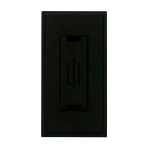 Click Scolmore - Click New Media 13A Fused Fcu New Media Module Black (MM047BK)