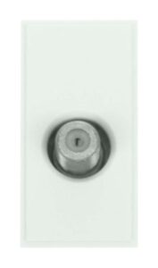 Click Scolmore - Click New Media Single Female Satellite Polar White (MM405WH)