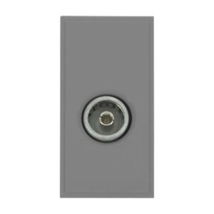 Click Scolmore - Click New Media Single Female Coaxial Module (MM410GY)