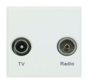 Click Scolmore - Click New Media Diplexed Tv And Radio Polar White (MM420WH)