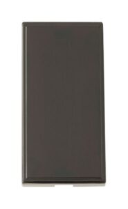 Click Scolmore - Click New Media Blank Module Black (MM450BK)