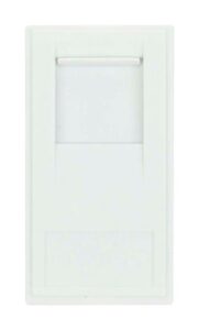 Click Scolmore - Click New Media Rj11 Outlet Polar White (MM470WH)