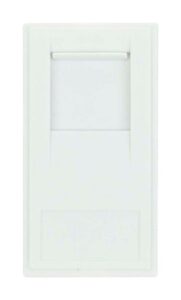 Click Scolmore - Click New Media Rj45 Cat-6 Outlet Polar White (MM485WH)