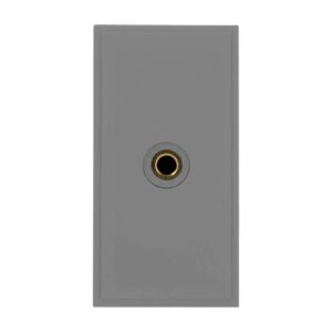Click Scolmore - Click New Media 3.5Mm Audio Jack Module With Fly-Lead (MM496GY)