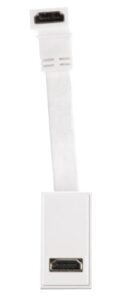 Click Scolmore - Click New Media Hdmi Module Fly Lead White (MM501WH)