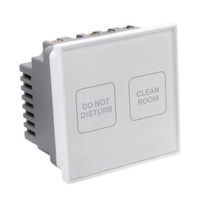 Click Scolmore - Click New Media New Media Hotel Touch & Indicator Illuminated Module White (MM602WH)