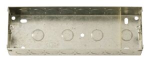 Click Scolmore - Click New Media Media Plate 47Mm Deep Back Box (8 Module) (MP520)