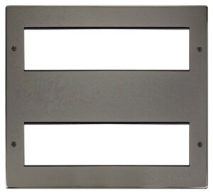 Click Scolmore - Click New Media 16G New Media Plate Black Nickel (MP616BN)