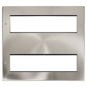 Click Scolmore - Click New Media 16G New Media Plate Satin Chrome (MP616SC)