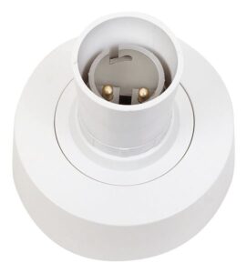 Click Essentials T2 Bc Loop-In Batten Lampholder With Straight Skirt