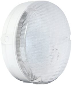Eterna Fresh Prince-Step Dim MW Sensor + EMERGENCY Circular LED Power + Colour Temperature Selectable Fitting With Prismatic Diffuser