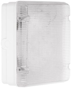 Eterna Fresh Prince-Step Dim MW Sensor + EMERGENCY Square LED Power + Colour Temperature Selectable Fitting With Prismatic Diffuser