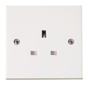 Click Polar 1 Gang 13A Socket Outlet
