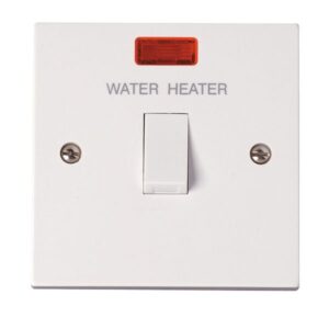 Click Polar 1 Gang 20A Dp Water Heater Switch With Neon