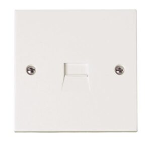 Click Polar Single Telephone Master Socket Outlet