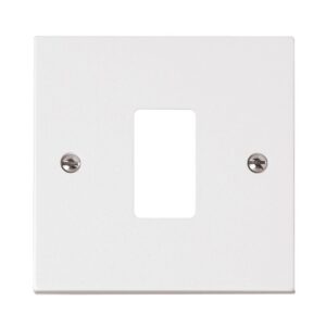 Click Polar 1 Gang GridPro Frontplate