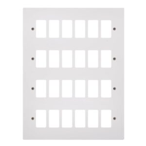 Click Polar 24 Gang GridPro Frontplate