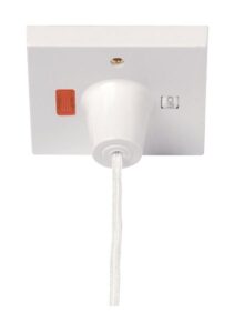 Click Polar 45A Dp Pullcord Switch With Mechanical On/Off And Neon