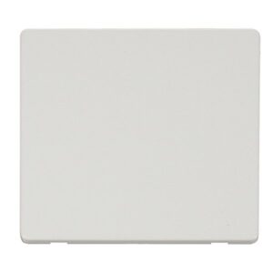 Click Scolmore - Click Definity 1 Gang Blank Plate Mw (SCP060MW)