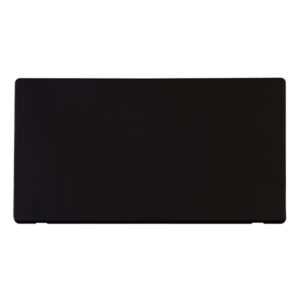 Click Scolmore - Click Definity 2 Gang Blank Plate Mb (SCP061MB)