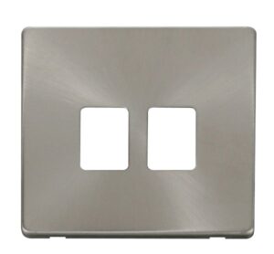 Click Scolmore - Click Definity Sl Cp 2G Rj45 Bs (SCP118BS)