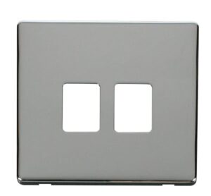 Click Scolmore - Click Definity Sl Cp 2G Rj45 Ch (SCP118CH)