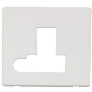 Click Scolmore - Click Definity 13A Fcu Switch F/O Plate Mw (SCP151MW)