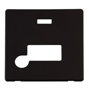 Click Scolmore - Click Definity 13A Fcu F/O & Neon Plate Mb (SCP153MB)