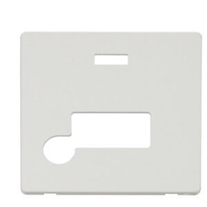 Click Scolmore - Click Definity 13A Fcu F/O & Neon Plate Mw (SCP153MW)