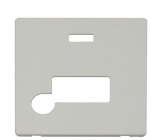 Click Scolmore - Click Definity Connection Unit With Flex Outlet & Neon Cover Plate White (SCP153PW)