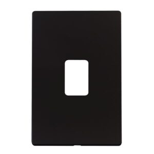 Click Scolmore - Click Definity 45A 2G Switch Plate Mb (SCP202MB)