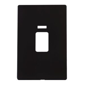 Click Scolmore - Click Definity 45A 2G Switch Neon Plate Mb (SCP203MB)