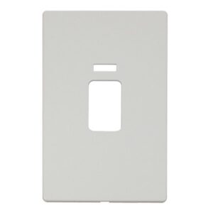 Click Scolmore - Click Definity 45A 2G Switch Neon Plate Mw (SCP203MW)