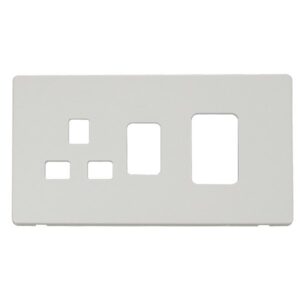Click Scolmore - Click Definity Sl Cp 45A+Skt Nmw (SCP204MW)