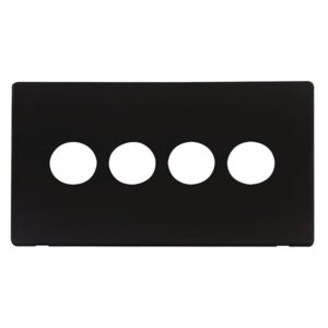 Click Scolmore - Click Definity 10Ax 4G Dolly Switch Plate Mb (SCP224MB)