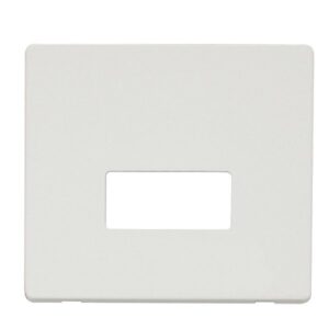 Click Scolmore - Click Definity 13A Fcu Plate Mw (SCP250MW)