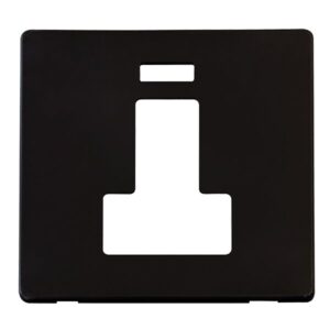 Click Scolmore - Click Definity 13A Fcu Switch Neon Plate Mb (SCP252MB)