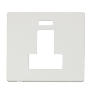 Click Scolmore - Click Definity 13A Fcu Switch Neon Plate Mw (SCP252MW)