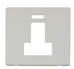 Click Scolmore - Click Definity Switched Connection Unit With Neon Cover Plate White (SCP252PW)