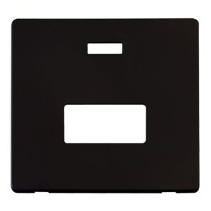 Click Scolmore - Click Definity 13A Fcu Neon Plate Mb (SCP253MB)