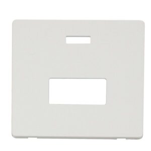 Click Scolmore - Click Definity 13A Fcu Neon Plate Mw (SCP253MW)