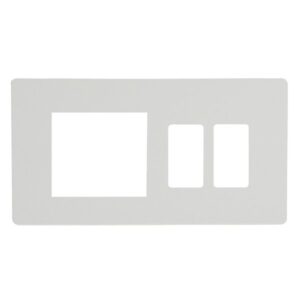 Click Scolmore - Click Definity 2G Combi Plate (2+2 GridPro / Nm) Cp Mw (SCP31102MW)