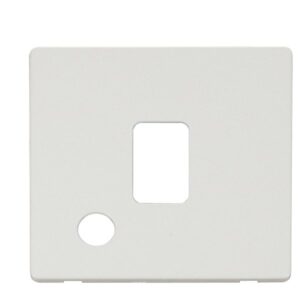 Click Scolmore - Click Definity 20A 1G Switch F/O Plate Mw (SCP322MW)