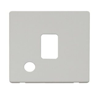 Click Scolmore - Click Definity 20A Dp Switch With Flex Outlet Cover Plate White (SCP322PW)