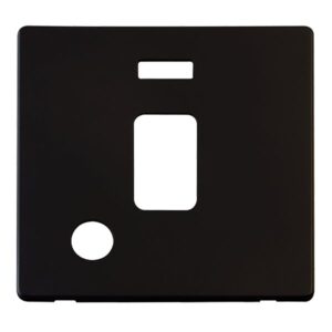 Click Scolmore - Click Definity 20A 1G Switch F/O Neon Plate Mb (SCP323MB)